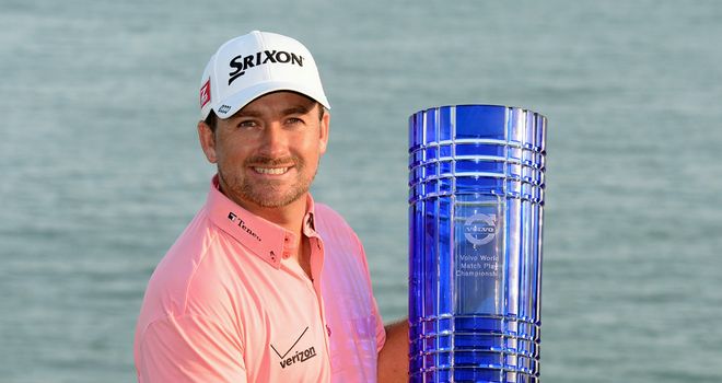 Graeme McDowell: With the World Match Play trophy