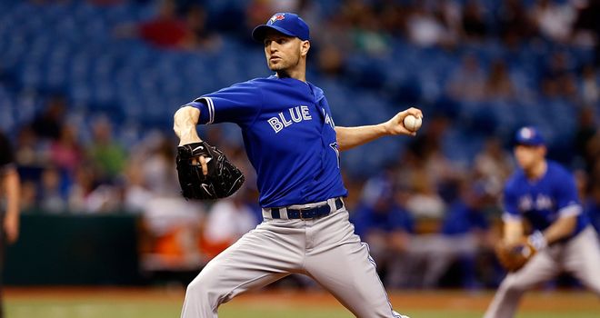 JA Happ: Watched on from the sidelines as his Blue Jays loss