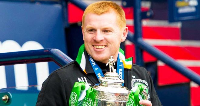 Neil Lennon: Linked with jobs in England, but remains at Celtic for now