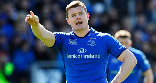 Brian O'Driscoll: can he steer Leinster to glory in Dublin?