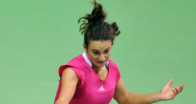 Vesna Dolonc: Defeated former champion Dominika Cibulkova in first round