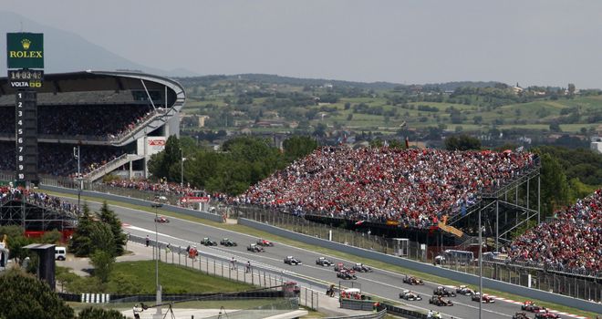 Circuit de Catalunya hosted Sunday's race