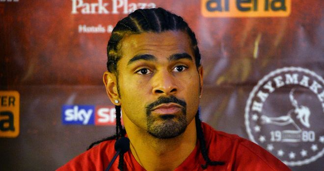 David Haye: Needs to rest injured hand