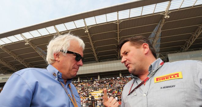 Paul Hembery: Says Pirelli still need access to a more contemporary car