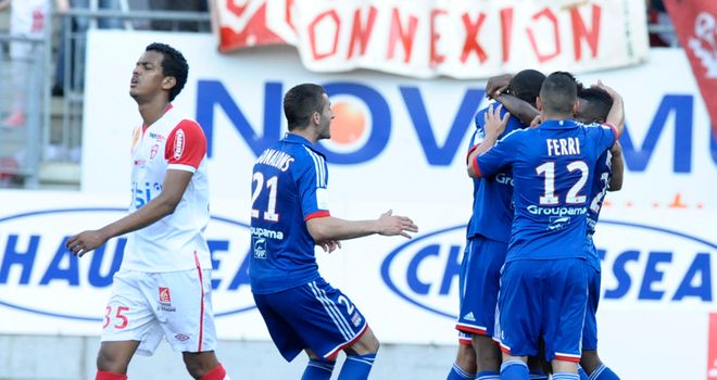 Nancy were relegated on Saturday