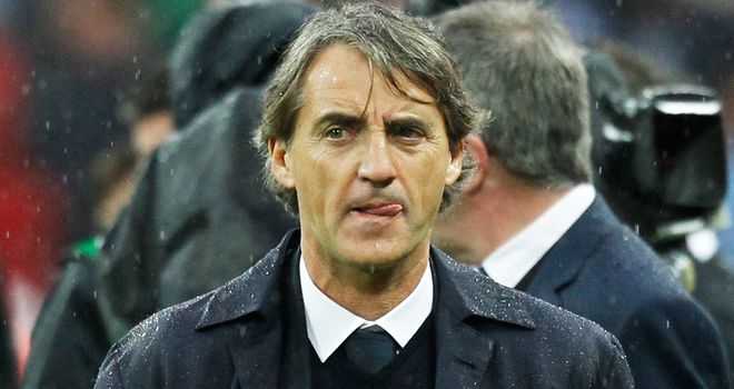 Roberto Mancini: Sacked a year to the day he won the Premier League title with Manchester City