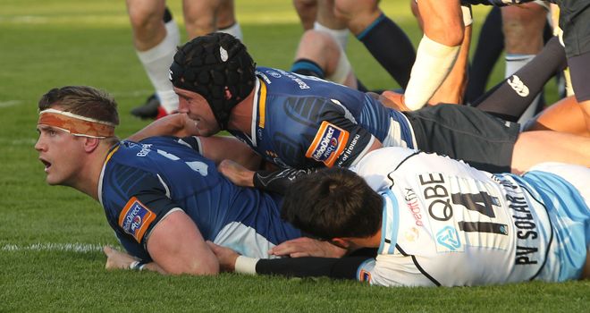 Jamie Heaslip: Scored the only try of the game for Leinster