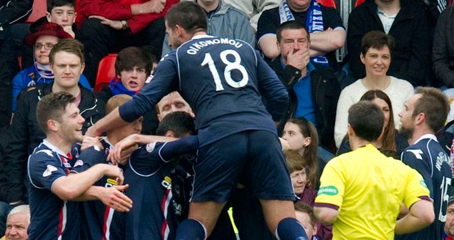 Ross County: Celebrate the only goal of the Highlands derby