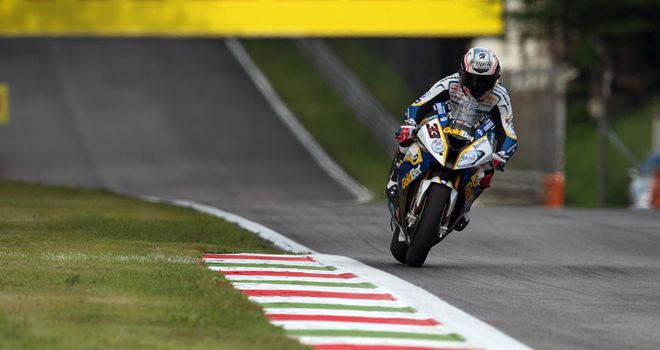 Marco Melandri: Fastest in first qualifying at Monza