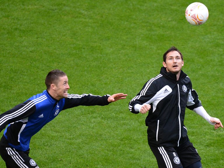 Cahill and Lampard will return to England following Chelsea's friendly with Man City on Thursday