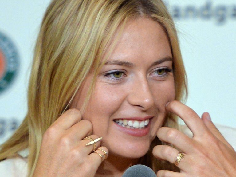 Sharapova: Defends the title in Paris