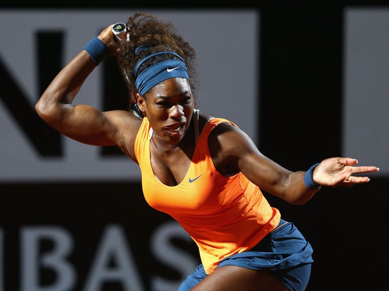 Serena Williams: Faces Azarenka