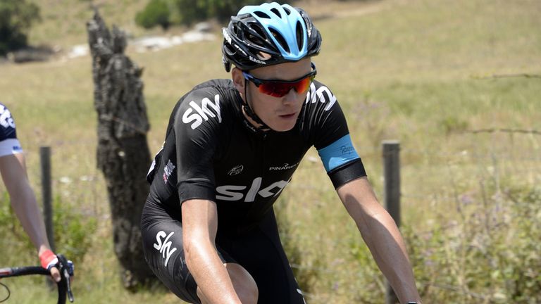 Chris Froome: Lucky day in the saddle for Tour de France favourite