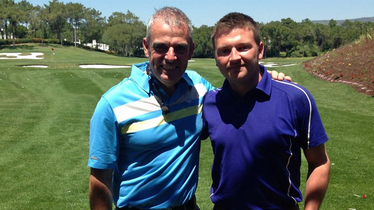 2014 Ryder Cup captain Paul McGinley with our David Keywood