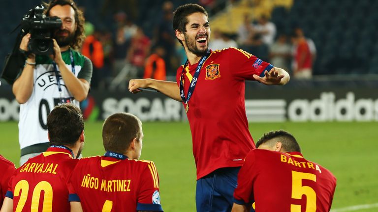 Isco (centre): Real Madrid move