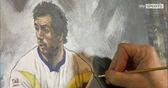 From pitch to canvas