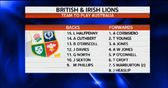 Lions squad announced