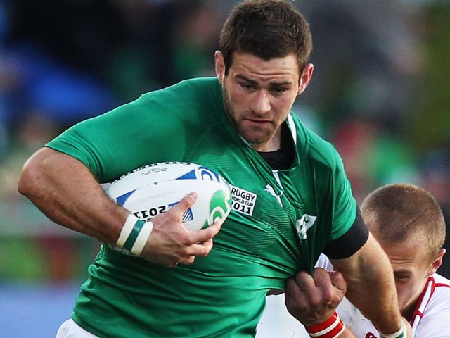 Fergus McFadden: Scored a hat-trick of tries