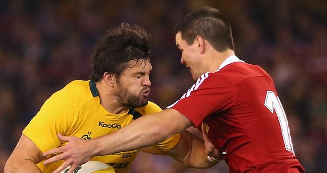 Adam Ashley-Cooper (L): Praised his Australia team-mates