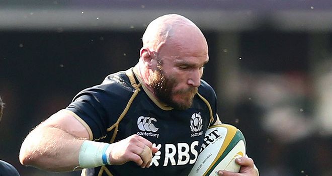 Alasdair Strokosch: Late try