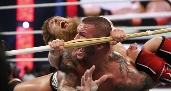 Bryan and Orton: squared off at Night of Champions