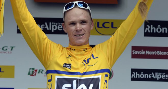 Froome: Has enjoyed a stellar start to the 2013 season