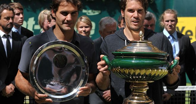 Roger Federer: Beaten by Tommy Haas in last year's final at Halle