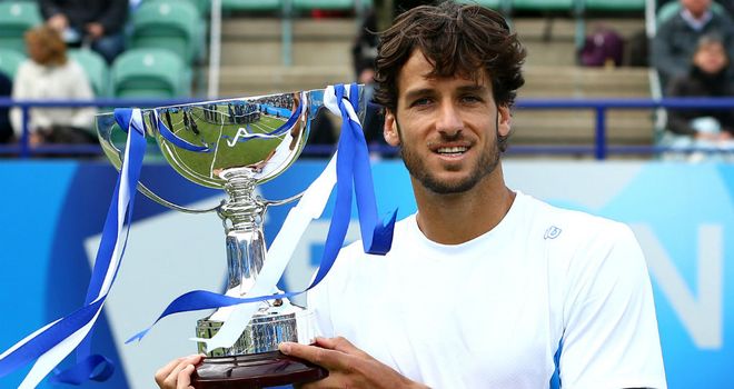 Feliciano Lopez: The Spaniard won his third career title
