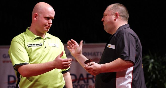 Michael van Gerwen: Claimed another tournament win (Image: Lawrence Lustig/PDC)