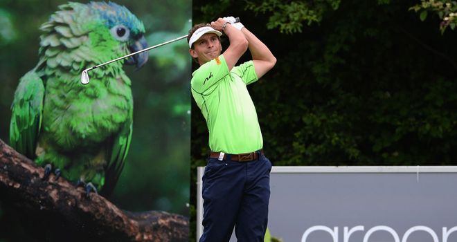 Joost Luiten: Six birdies in his second round in Austria