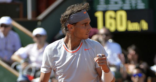 Rafael Nadal: Reached an eighth French Open final