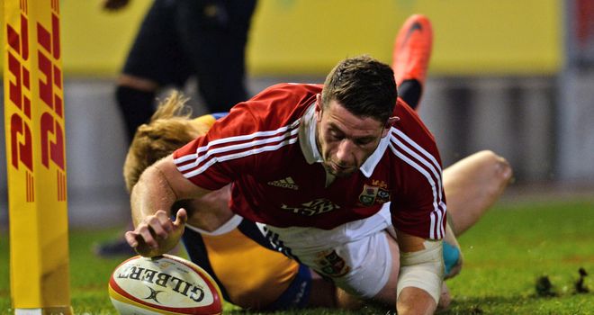 Alex Cuthbert: Welshman is one of the most popular picks to score the first try of the series