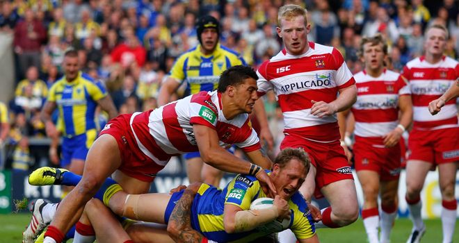 Ben Westwood: Crossed in the first half for Warrington