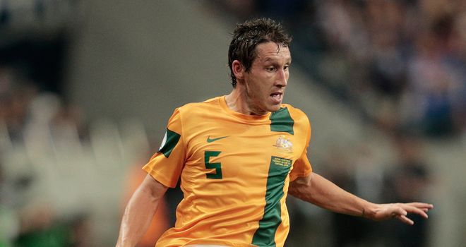 Mark Milligan: Australia international reported to be attracting interest from QPR
