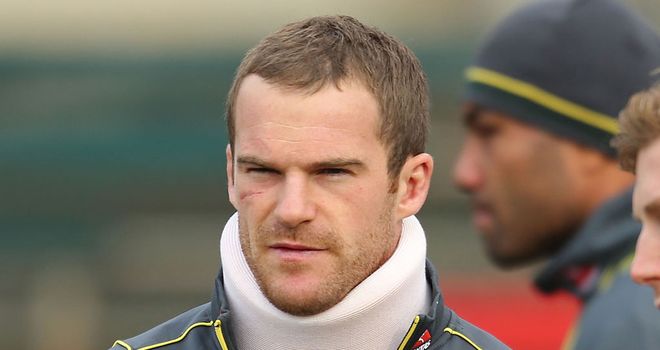 Pat McCabe: Out of action for rest of 2013