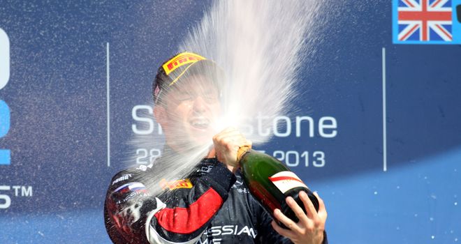 Sam Bird: Won GP2 Feature Race at Silverstone (Image: GP2 Series Media)