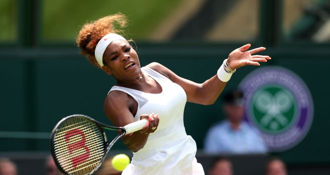 Serena Williams: Is eyeing up a 17th Grand Slam title and her sixth at the All England Club