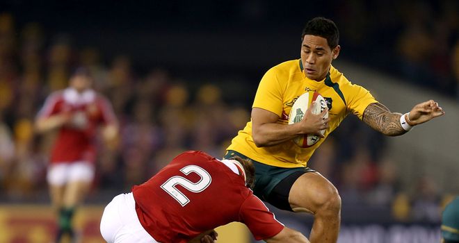 Joe Tomane: Ruled out the Bledisloe Cup clash with New Zealand