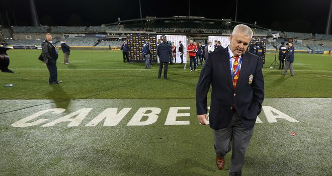 Warren Gatland: Frustrated after defeat to Brumbies
