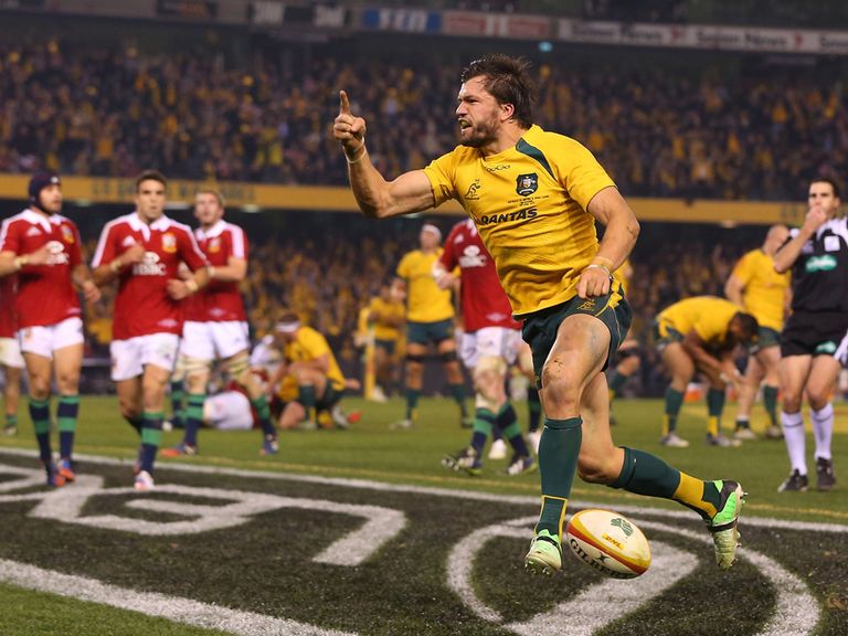 Australian hero Adam Ashley-Cooper with the match-winner
