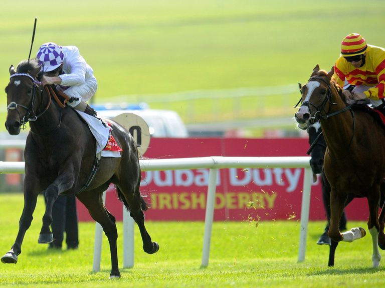 Galileo Rock (right): Gets Lydia's vote to win the Leger