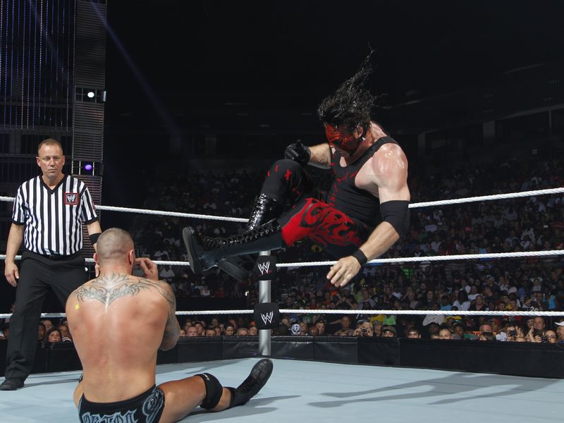 Randy Orton went one-on-one with Kane