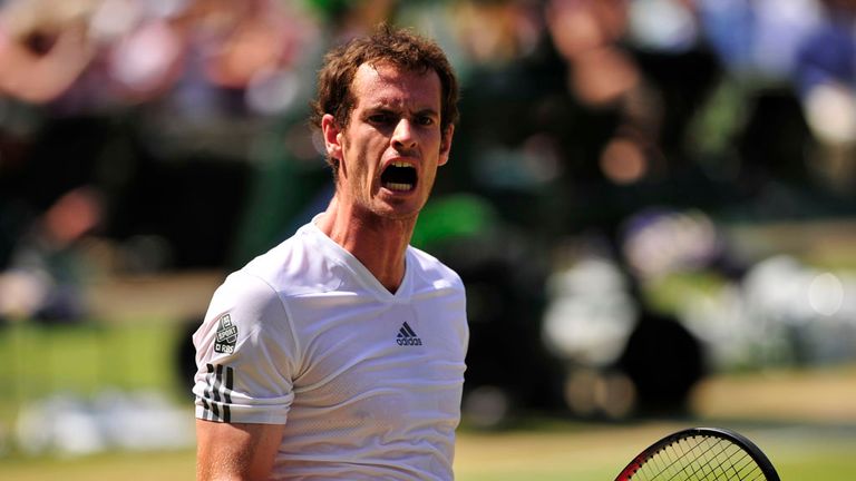 Andy Murray: added his second Grand Slam title on Centre Court