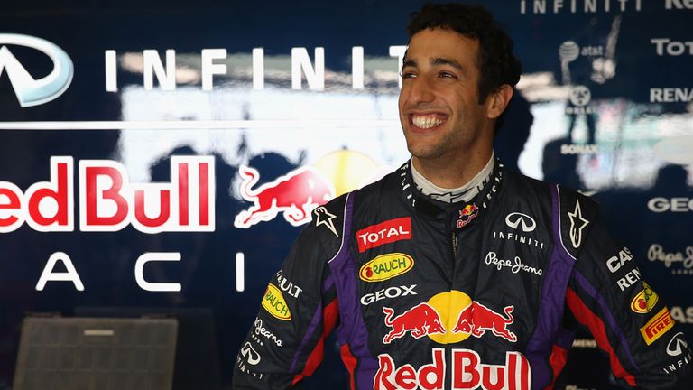 Daniel Ricciardo: Will be in Red Bull Racing colours full-time in 2014
