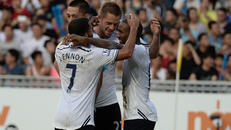 Jermain Defoe: Scored a hat-trick in Hong Kong