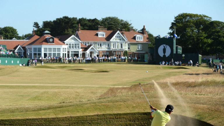 Muirfield: One of three male-only clubs on the Open rota