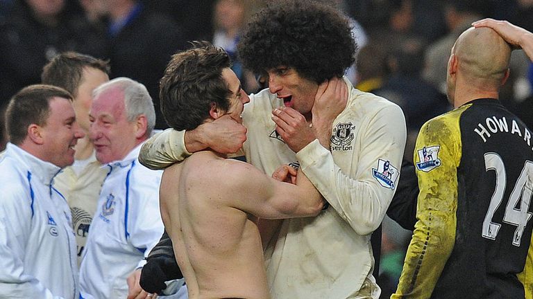 Leighton Baines and Marouane Fellaini: No new offers for Everton duo