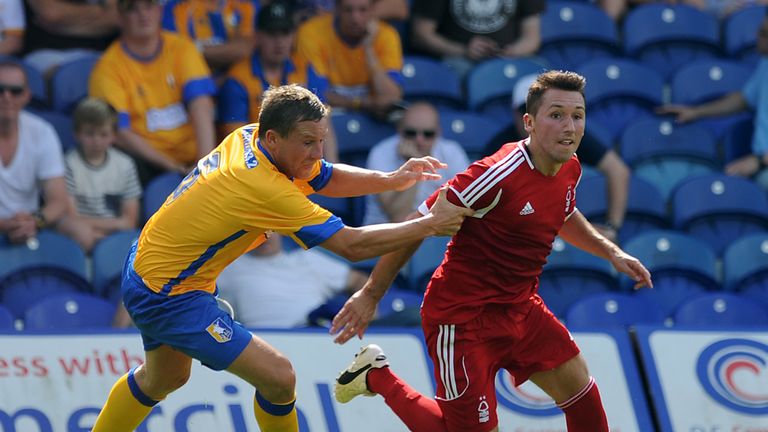 Radoslaw Majewski: Gets away from Mansfield's Jamie McGuire
