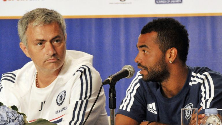 Chelsea, Jose Mourinho and Ashley Cole received received hefty fines for meeting at a restaurant in 2005 while the defender was at Arsenal