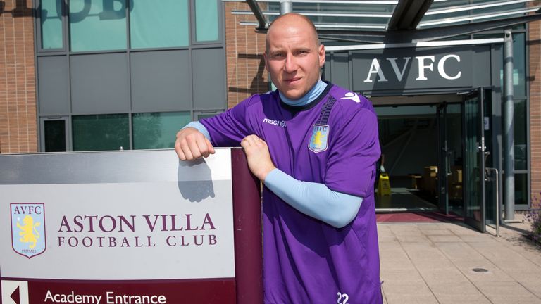 Brad Guzan: Signed his new deal at Bodymoor Heath